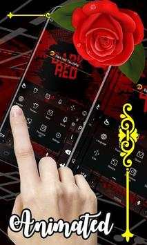 Dark Red Typing Keyboard screenshot 2