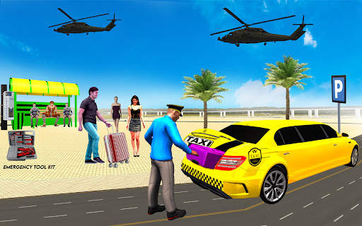 Limo Taxi Driving Simulator :Limousine Car Games screenshot 1