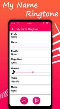 My Name Ringtone Maker - अपने नाम की रिंगटोन 1 تصوير الشاشة