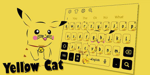 Yellow Cat Keyboard screenshot 4