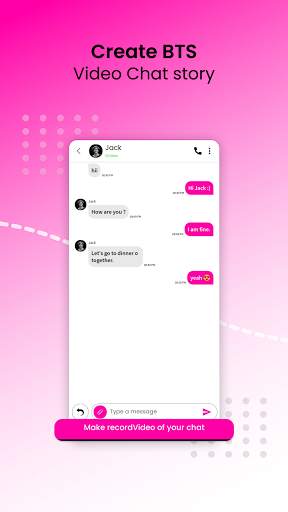 BTS Love Chat Messenger!(Simulator) screenshot 5