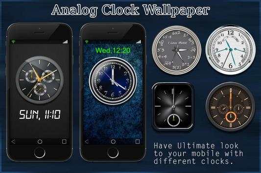 Analog Clock Wallpaper screenshot 9
