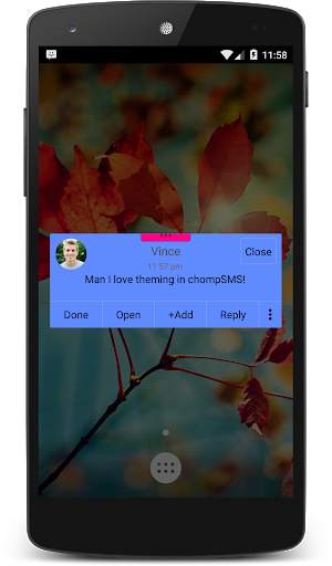 Coloured Bubbles Theme (chomp) screenshot 3