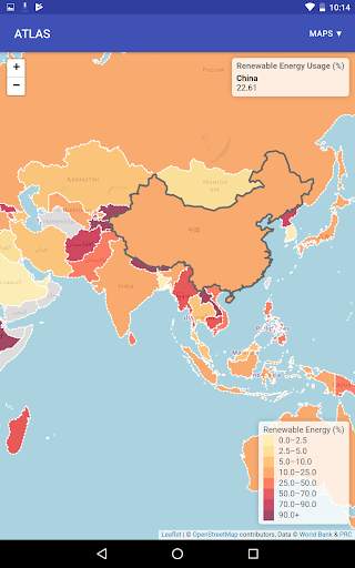 World Atlas - 2020 maps screenshot 10