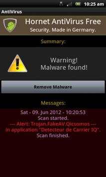 Hornet AntiVirus Free screenshot 3