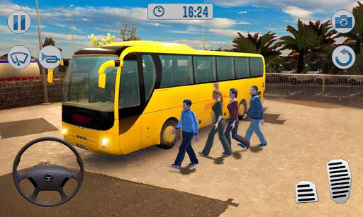 Realistic Bus Simulator - free bus games screenshot 3