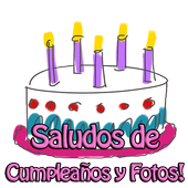 Saludos de cumpleaños y fotos icon