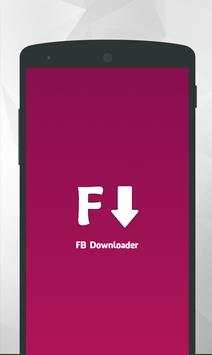 Save Videos for Facebook screenshot 1