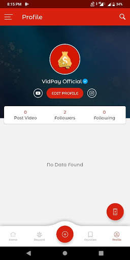 VidPay - Watch/Upload/Like and Earn स्क्रीनशॉट 7