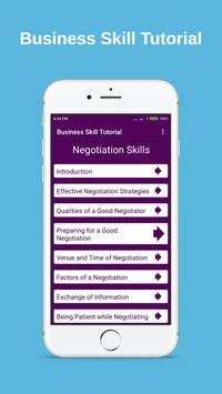 Business Skill Tutorial screenshot 1