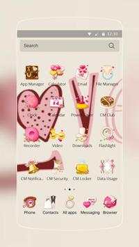 Sweet Love Heart Theme screenshot 2