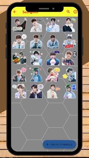 Stray Kids WAsticker Apps for Whatsapp screenshot 3