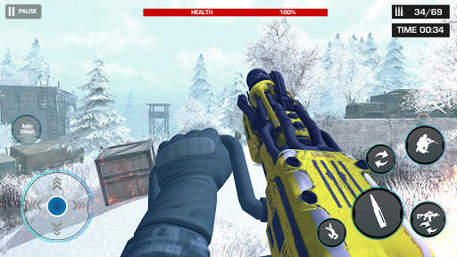 Heavy War Counter Machine Gun Strike Games 2021 screenshot 3