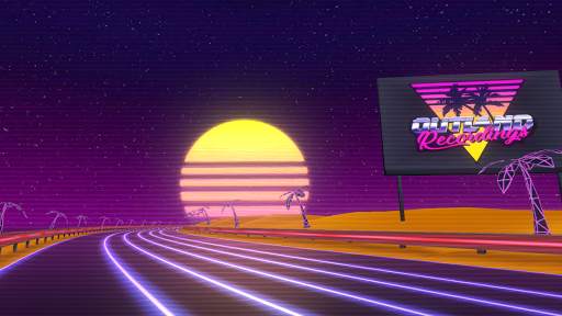 Retro Drive - Xmas edition screenshot 2