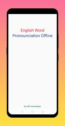 English Word Pronounciation Offline screenshot 1