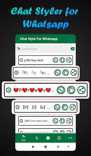 Chat Styler for Whatsapp 2021 screenshot 1