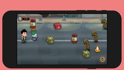 Vir Robot Game Zombies Killer vir the robot boy screenshot 6