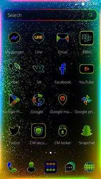 LED Light Border launcher Theme screenshot 6