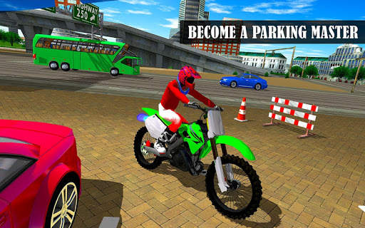 Bike Parking Moto Driving Game screenshot 17