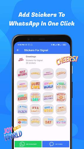 Stickers For Signal & WhatsApp screenshot 3
