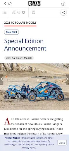 ATV UTV ACTION Magazine screenshot 5