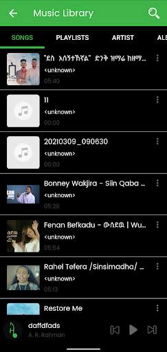 ዜማ Player | Zema player screenshot 6