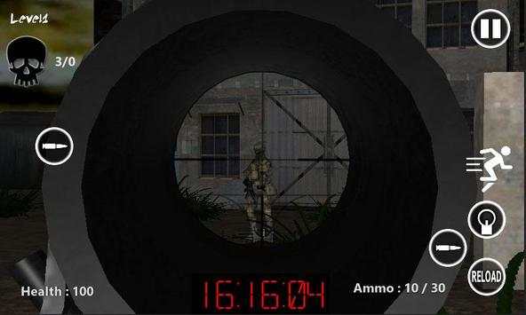 Crime Sniper Assassin 3D screenshot 1