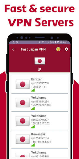 Japan VPN - A Fast, Unlimited, Free VPN screenshot 2