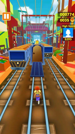 Subway Bus Train Endless Surf Run Fun screenshot 2