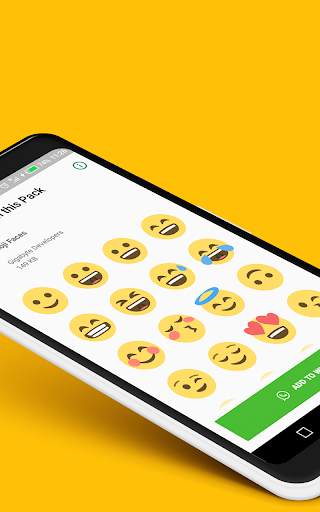 Emoji WAStickers - Face Mood WhatsApp Stickers app screenshot 2