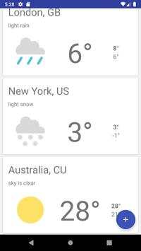 Weather screenshot 2