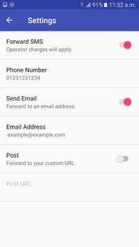 SMS Forwarder screenshot 3
