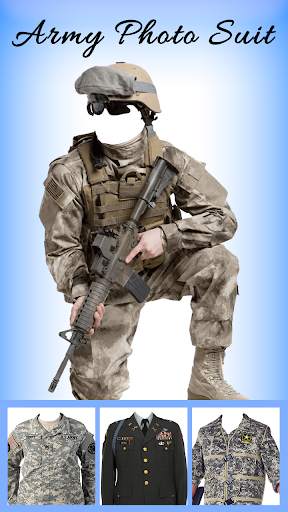 Commando Photo Suit screenshot 4
