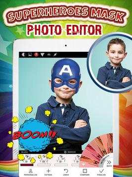 Superheroes Mask Photo Editor screenshot 1