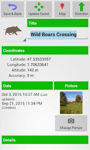 My Nature GPS screenshot 6
