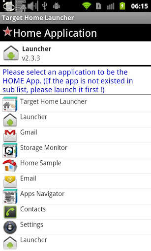 Target Home Launcher screenshot 2