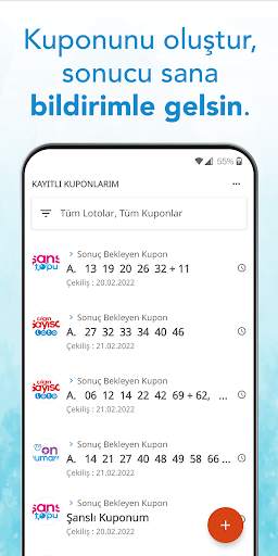 Loto Türkiye - Sonuç ve Barkod screenshot 5