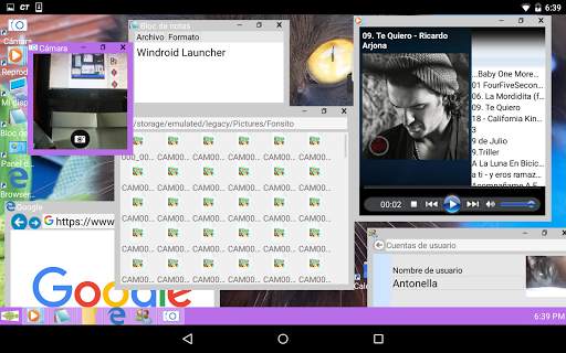 Windroid Launcher (antiguo) screenshot 9