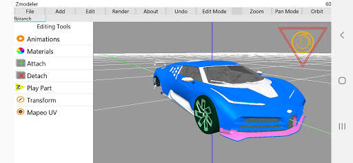 ZModeler for Android screenshot 5