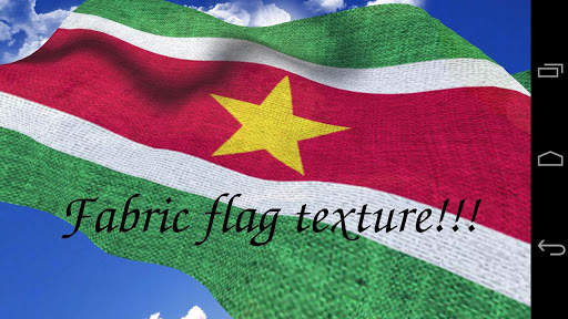 Suriname Flag Live Wallpaper screenshot 5