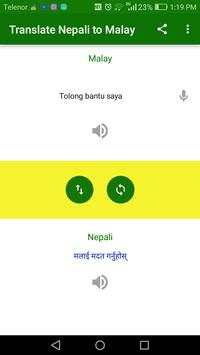 Translate Nepali to Malay 6 تصوير الشاشة