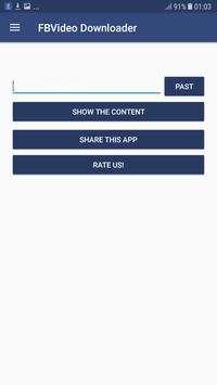 FBVideo Downloader screenshot 3