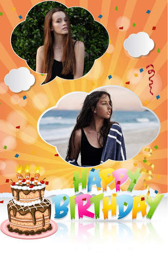 Birthday photo collage (frame) screenshot 5