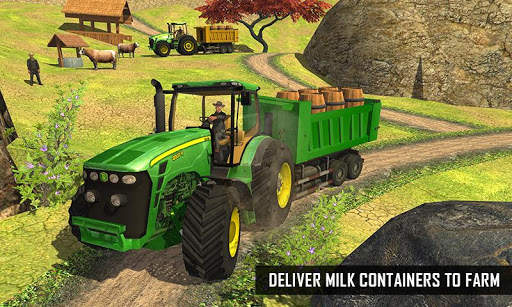 Real Offroad Farm Tractor Driving : Driving Game screenshot 8