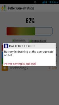 Battery percent status screenshot 2