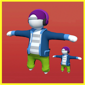 Human Wallk Fall Flat Wallpaper HD icon