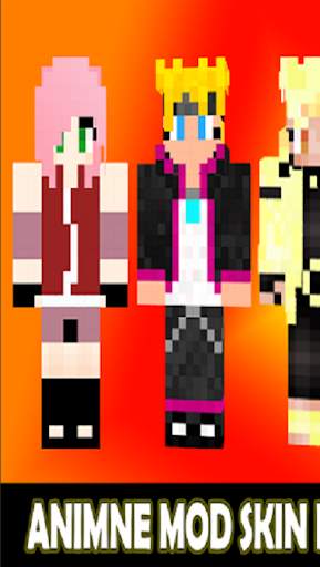 Mods Naruto Skin Minecraft PE screenshot 1