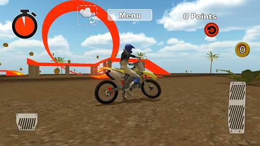 Bike Moto Stunt Racing 3D by Kaufcom screenshot 1