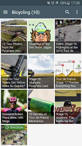 Cycling News screenshot 1