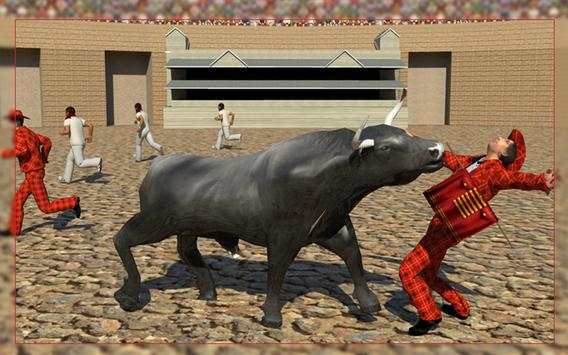 Angry Bull Attack 2017 स्क्रीनशॉट 8